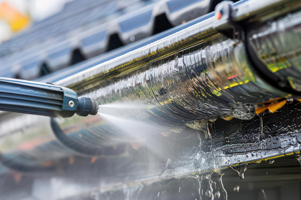 Nettoyage et démoussage de toiture et façade